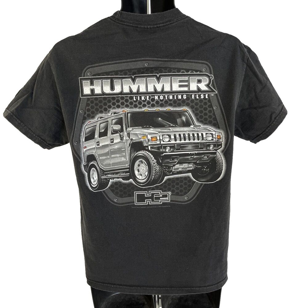 Vintage Y2K Hummer Like Nothing Else Graphic T-Shirt Sz M Tennessee River